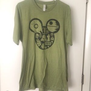 Star Wars x Disney Off Brand Light Green Tee